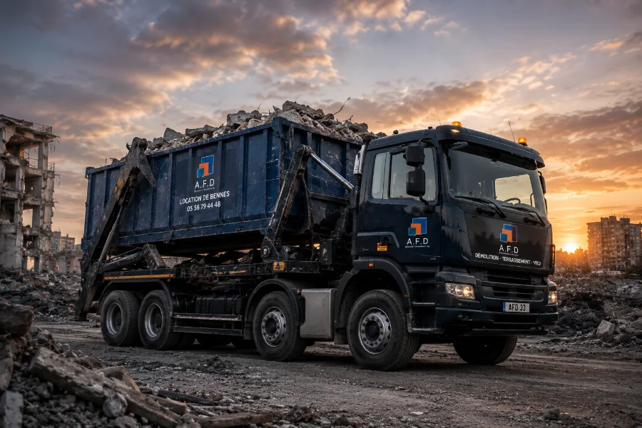 Camion benne AFD
